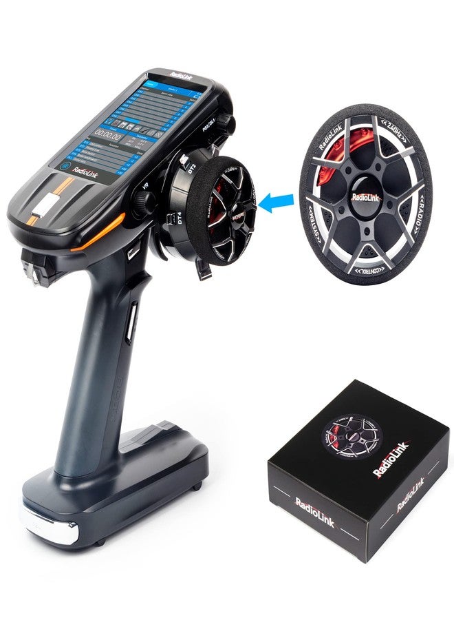 ATA HOBBY RC Transmitter Alloy Steering Wheel Original Replacement Accessory for Radiolink RC8X/RC6GS/RC4GS/DUMBORC RC Transmitter - Image 2